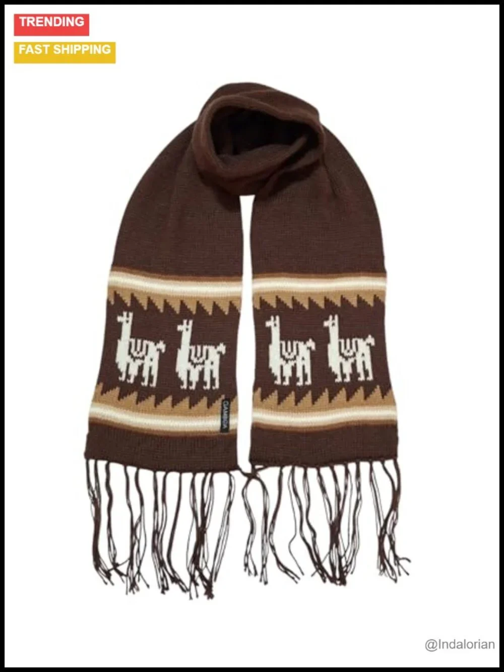 Lightweight Alpaca Wool Scarf for Men and Women Winter Fall Knit Warm